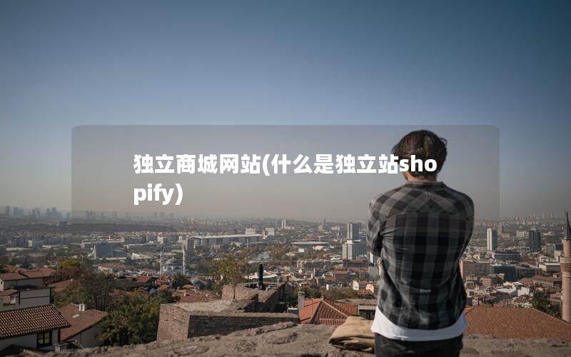 独立商城网站(什么是独立站shopify)