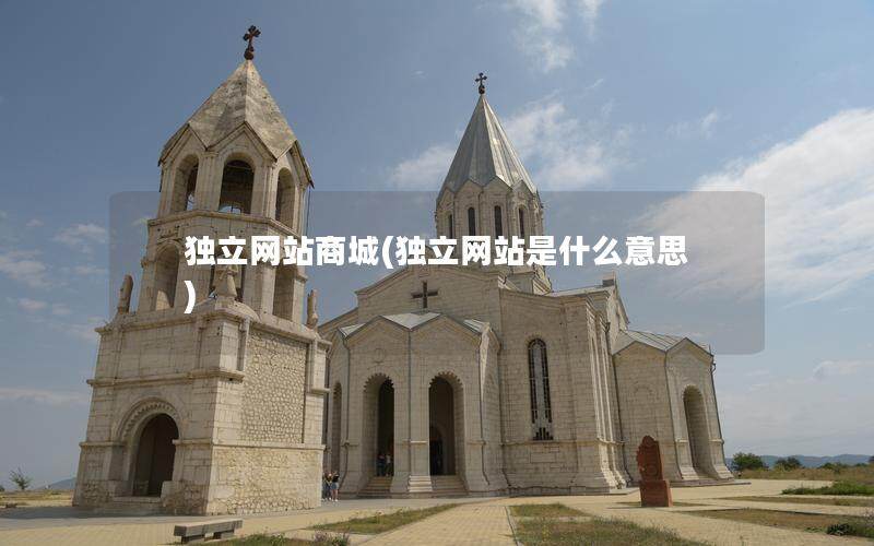 独立网站商城(独立网站是什么意思)