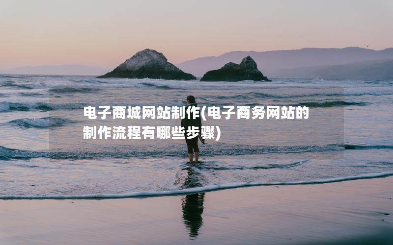 电子商城网站制作(电子商务网站的制作流程有哪些步骤)